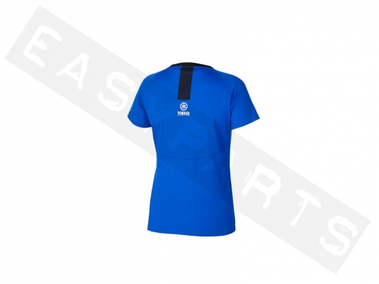 T-shirt YAMAHA Paddock Blu Pulse Teramo Blu Donna